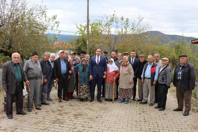 Doğal gazın merkezinde köylülerin Kaymakam'dan talebi güldürdü
