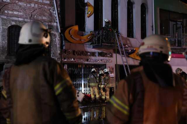 Fatih'te Balat Oyuncak Müzesi'nde yangın çıktı