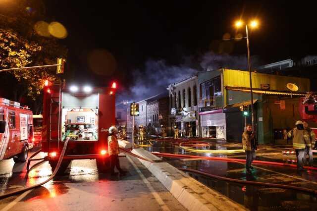 Fatih'te Balat Oyuncak Müzesi'nde yangın çıktı