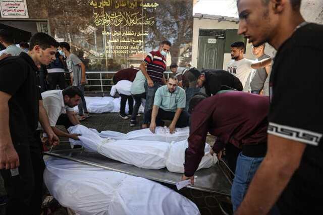 Gazze'deki Sağlık Bakanlığı, İsrail'in hastane saldırısındaki ölü sayısını güncelledi