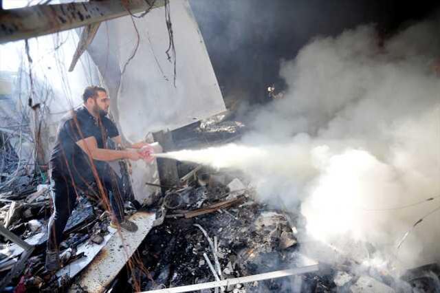 İsrail ekmek fırınını vurdu