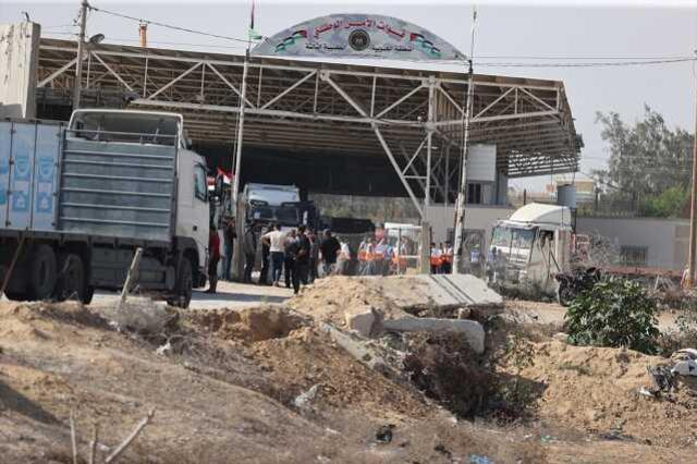 Son Dakika! Refah Sınır Kapısı açıldı! Yardım tırları Gazze'ye gidiyor