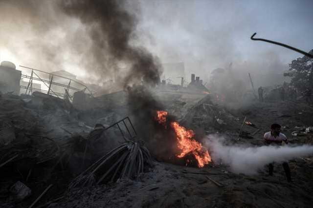 Gazze'de İsrail'in saldırıları sürüyor