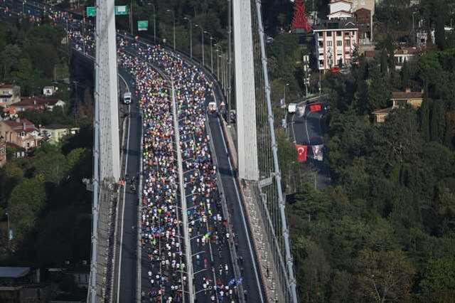 Son Dakika: 45. İstanbul Maratonu'nu erkeklerde Kenyalı atlet Panuel Mkungo kazandı
