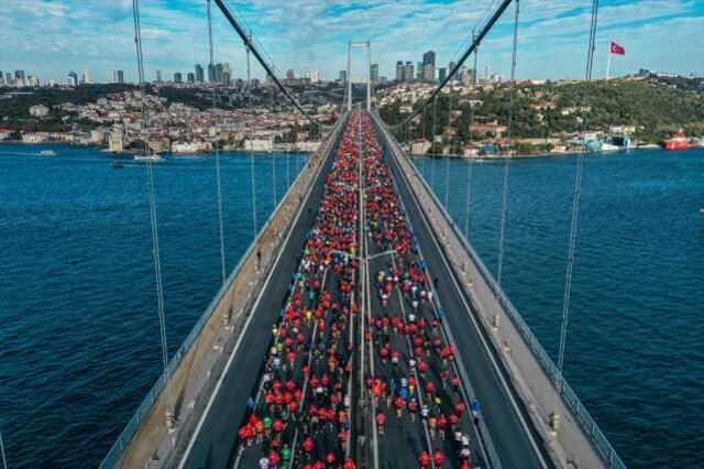 Son Dakika: 45. İstanbul Maratonu'nu erkeklerde Kenyalı atlet Panuel Mkungo kazandı