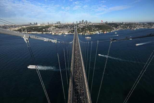 Son Dakika: 45. İstanbul Maratonu'nu erkeklerde Kenyalı atlet Panuel Mkungo kazandı