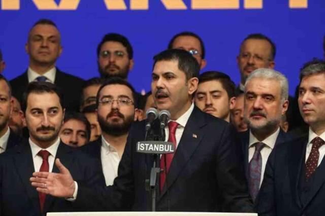 AK Parti İstanbul adayı Murat Kurum'dan adaylık ilanı sonrası ilk sözler