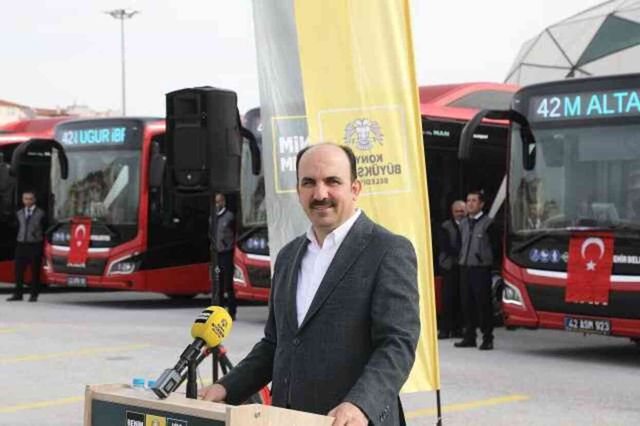 Başka altay: ' Otobüs Filomuzu 53 Yeni Doğalgazlı Otobüsle Daha da güçlendirdir'