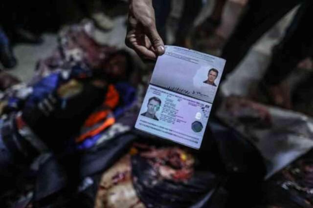 İsrail'in Gazze saldırısında yardım kuruluşunun çalışanları da öldü