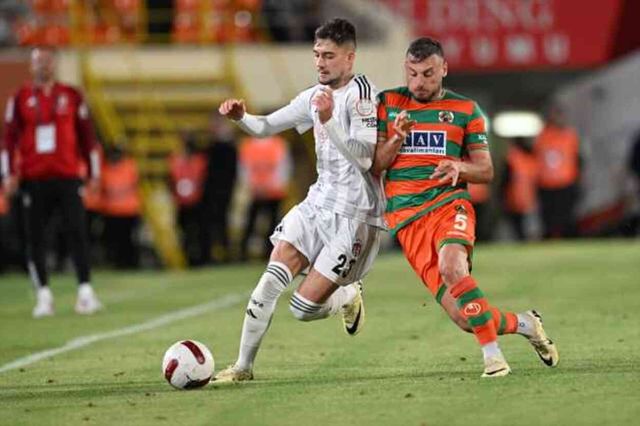 Corendon Alanyaspor - Beşiktaş maçından kareler!