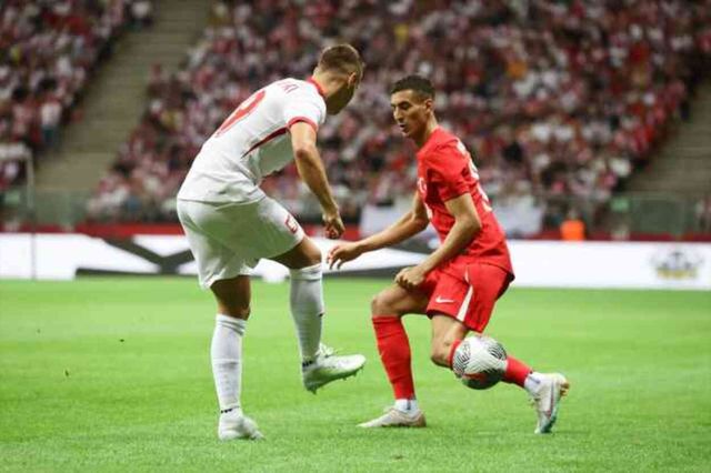 A Milli Futbol Takımı, hazırlık maçında Polonya'ya 2-1 mağlup oldu