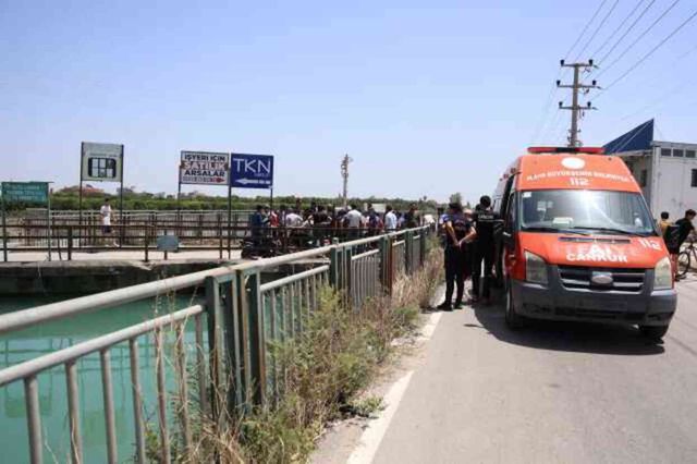 Adana'da kahreden olay! Kanala atlayan eşini kurtarmak isterken kendisi boğuldu