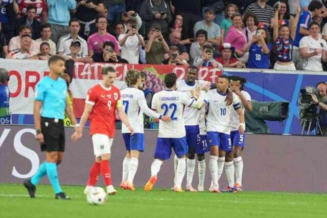 Fransa, Avusturya'yı 1-0 mağlup etti