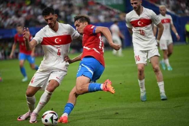 TÜRKİYE- ÇEKYA MAÇINDAN KARELER | Türkiye- Çekya maçı kaç kaç bitti? Türkiye'nin son 16 turundaki rakibi kim?