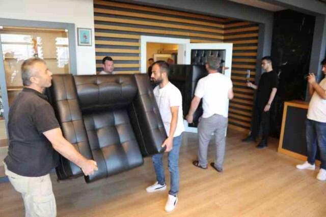 Atakum Belediyesi'nin makam odası haczedildi