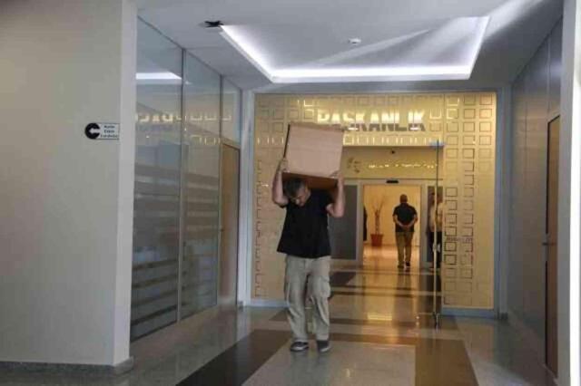 Atakum Belediyesi'nin makam odası haczedildi