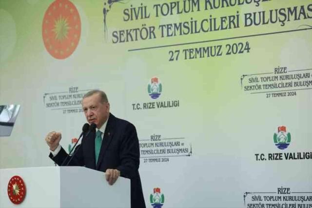 Cumhurbaşkanı Erdoğan: Netanyahu gibi birine kırmızı halı sermek, büyük bir akıl tutulmasıdır
