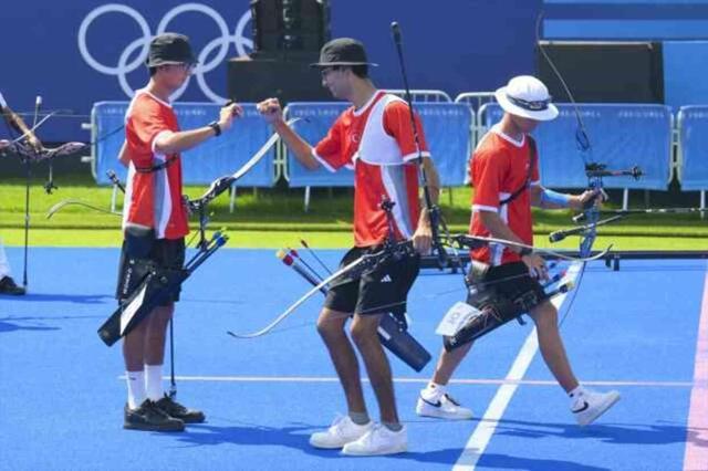 Okçuluk Klasik Yay Erkek Milli Takımımız, 2024 Paris Olimpiyat Oyunları'nda bronz madalya kazandı