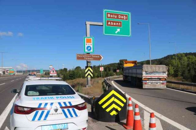 Bolu Dağı Tüneli'nde 50 günlük çalışma! İstanbul yönü trafiğe kapatıldı