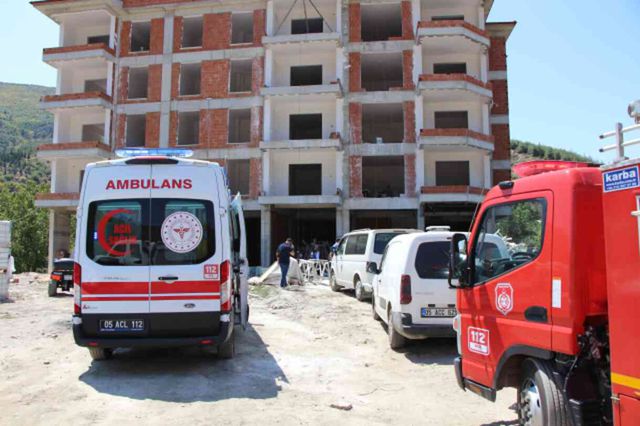 Amasya'da İnşaattan Kötü Kokular Yayılması Üzerine Bulunan Ceset