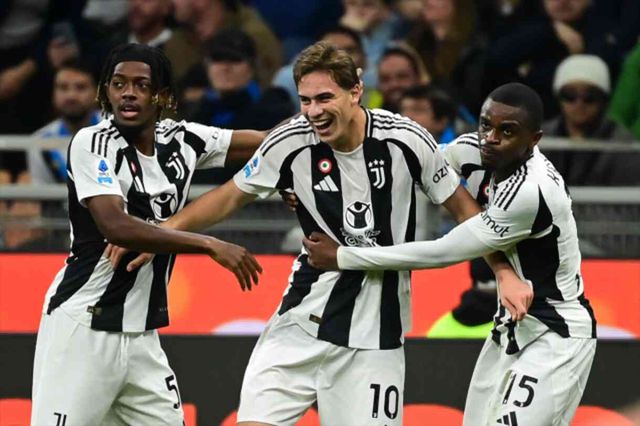 INTER- JUVENTUS maçından kareler! Inter- Juventus maçı kaç kaç bitti? Kenan Yıldız gol attı mı? Maç özeti!