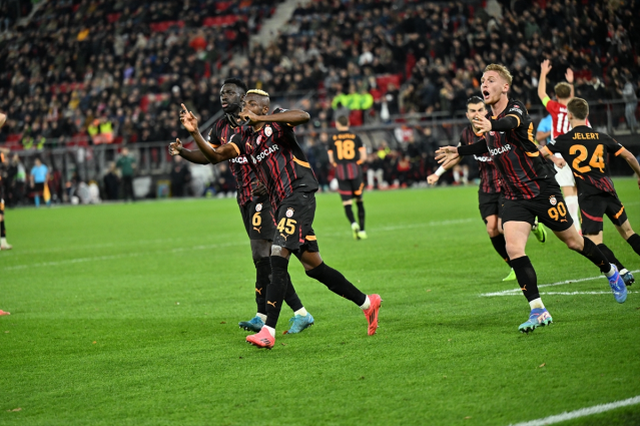 Galatasaray, AZ Alkmaar ile deplasmanda 1-1 berabere kaldı