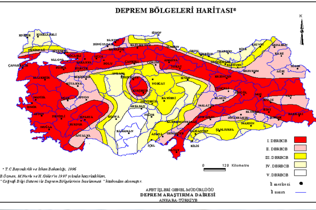 Deprem riski en az olan illerden Trabzon sallandı