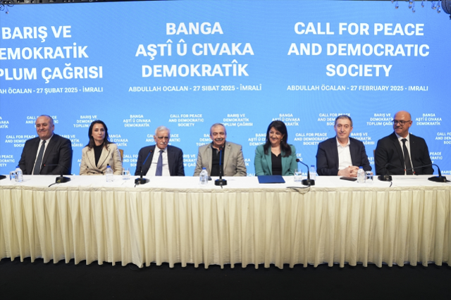 Öcalan'ın çağrısının açıklandığı