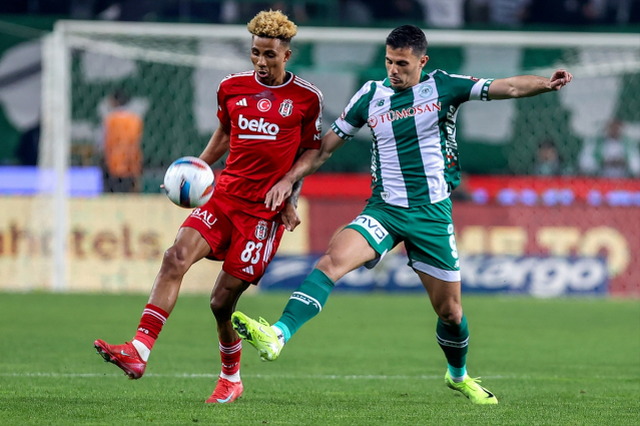 Derbi öncesi darmadağın oldular! Beşiktaş, 9 kişi Konyaspor'a 1-0 yenildi