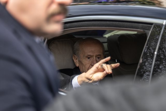 MHP lideri Bahçeli, 66 gün sonra ilk kez görüntülendi