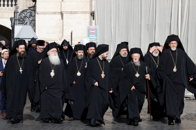 Dünya liderleri Roma'da! Papa'ya son veda
