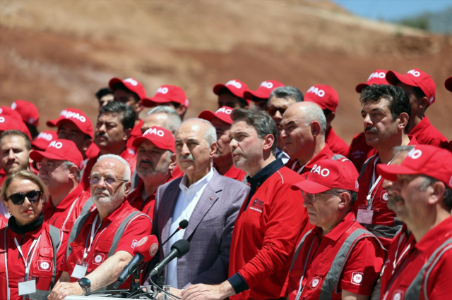 Gabar Dağı'nda 19 Mayıs yürüyüşü