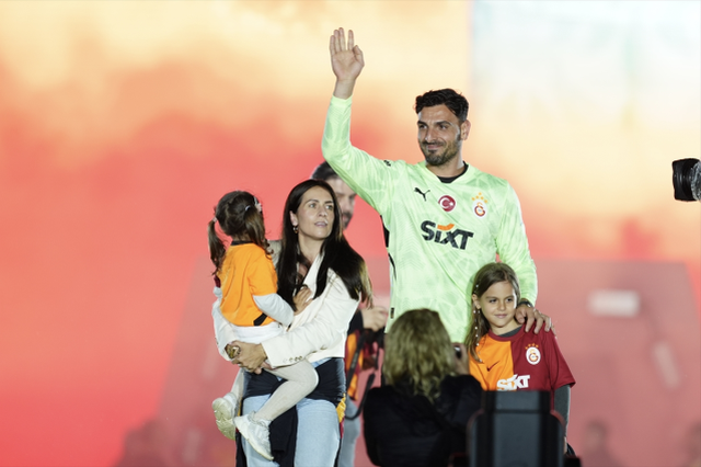 Galatasaray şampiyonluk kutlamalarından kareler!