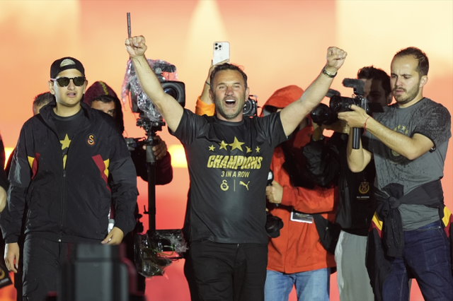 Galatasaray şampiyonluk kutlamalarından kareler!