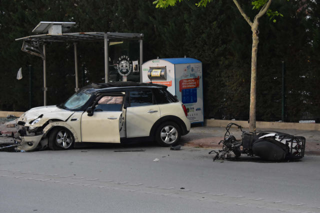 Konya'da Motosikletli Kurye Kaza Sonucu Hayatını Kaybetti
