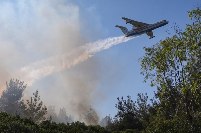 İzmir'de orman yangını 2'nci günde kontrol altına alındı