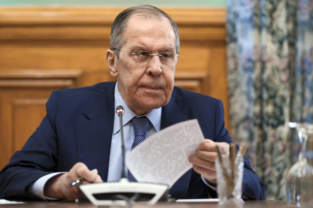 Rusya Dışişleri Bakanı Sergey Lavrov.