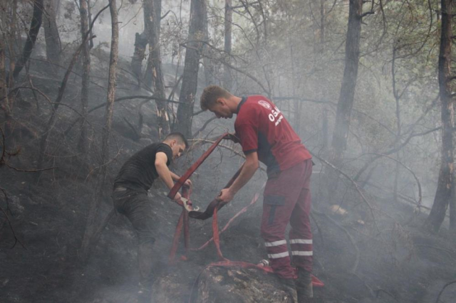 Alevlerle mücadele devam ediyor! İşte orman yangınlarında son durum