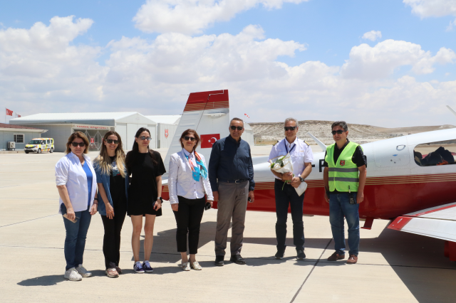Düşen uçağın pilotunun çocukluk hayalı yarım kaldı