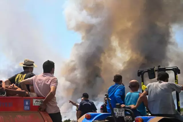 Uşak, Kahramanmaraş ve İzmir Bornova'da yangınlar söndürüldü