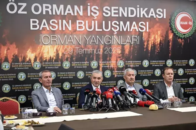 Ormanlar yangınları sürerken sendika greve hazırlanıyor