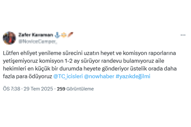 Ehliyet yenileme harcı cep yakacak! Büyük zam öncesi nüfus müdürlüğünde kuyruklar oluştu