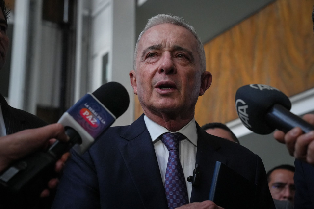 Kolombiya'da eski Devlet Başkanı Alvaro Uribe