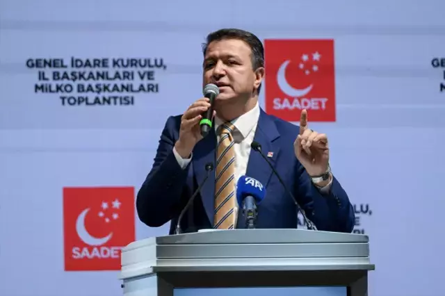 Saadet Partisi Genel Başkanı Arıkan: Kendi gemilerimizi hazırlayacağız ve Gazze'ye yelken açacağız