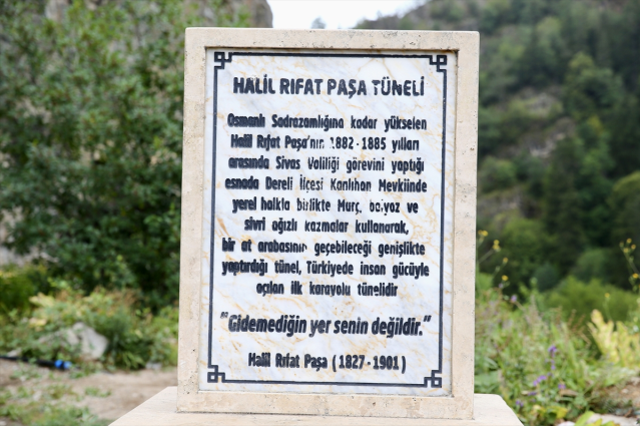 'Gidemediğin yer senin değildir' diyerek yapılan 140 yıllık tünel zamana meydan okuyor