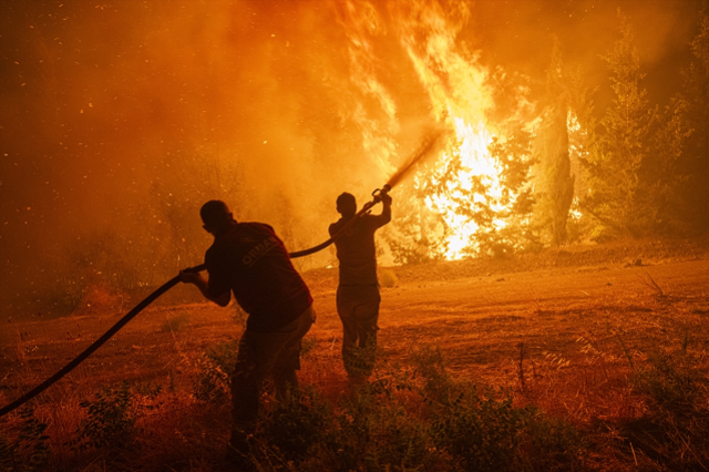Çanakkale yangını söndürüldü mü? Çanakkale yangın son dakika!