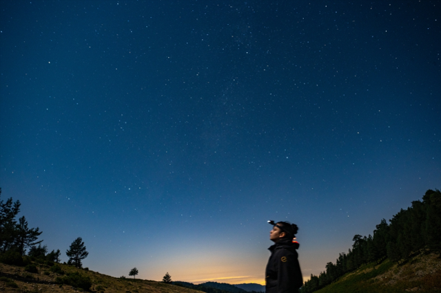 Perseid meteor yağmuru Türkiye semalarında büyüledi