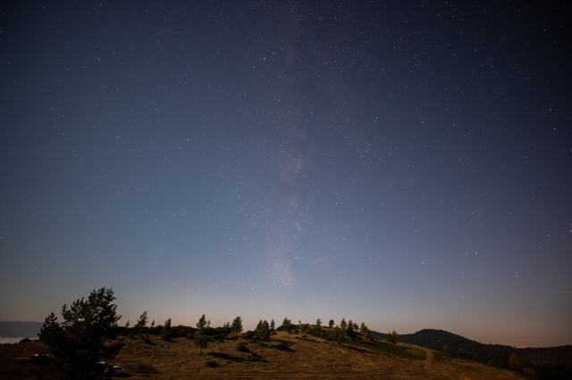 Perseid meteor yağmuru Türkiye semalarında büyüledi