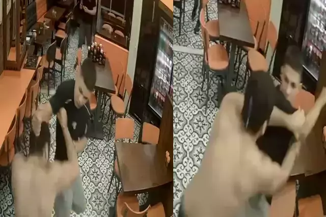 Kavgada ensesinden bıçaklandı, apar topar ameliyata alındı!