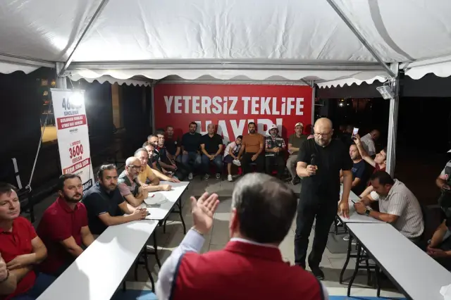 Memur-Sen, 81 ilde toplu sözleşme tekliflerini protesto için çadır kurdu
